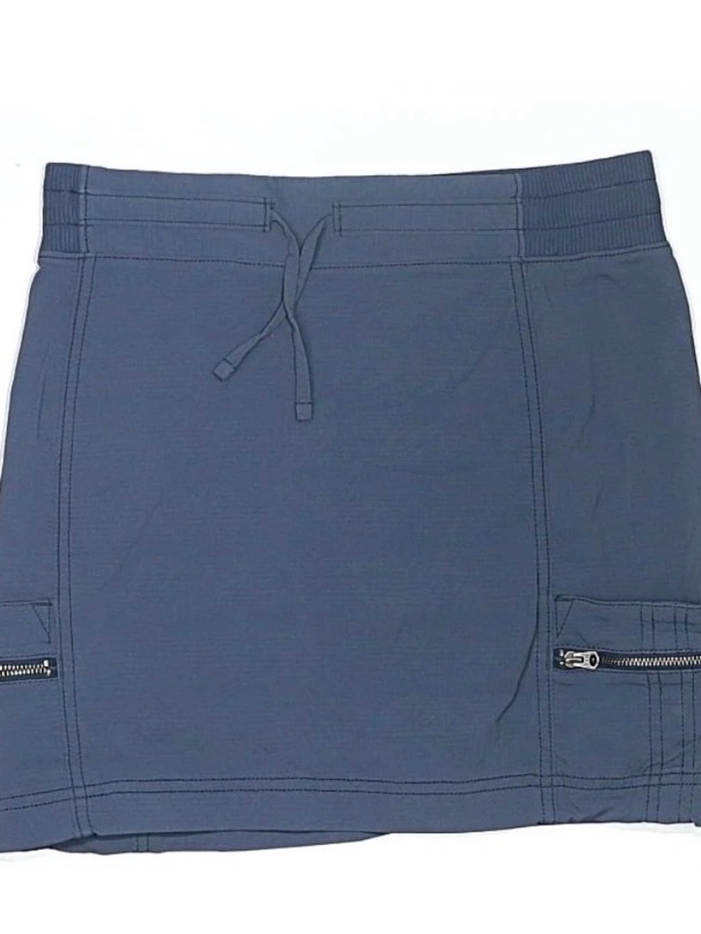 Athleta Slate Blue Skirt with Drawstring
